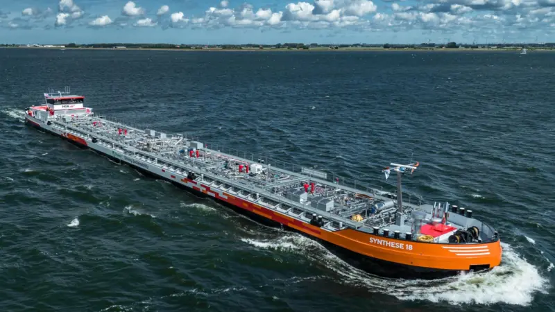 The new order in chemical shipping on the Rhine system.