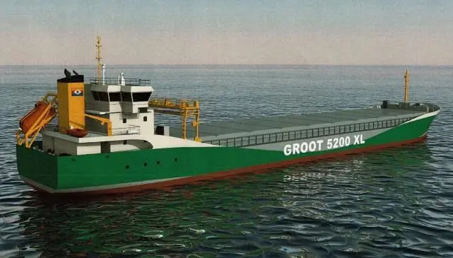 Coming soon from China: workmanlike trader designed in the Netherlands for German owners.