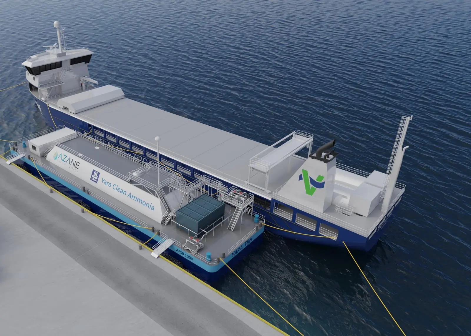 Azane and Yara plan to initiate an approval process with DSB (Norwegian Directorate for Civil Protection) to establish several bunkering locations in Norway and Scandinavia following the AiP award.