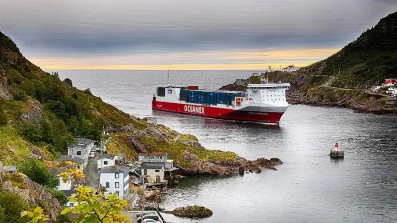 The innovative con-ro Oceanex Connaigra was delivered by FSG in 2013.