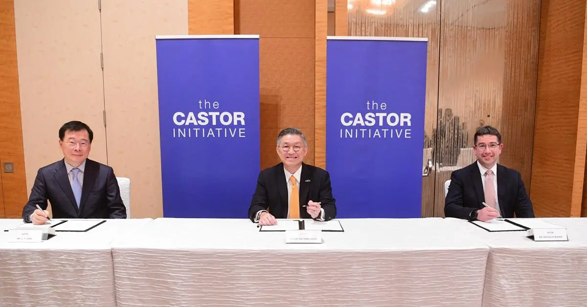 Three members of the Castor Initiative ink an MoU for Zero-emission VLCCs