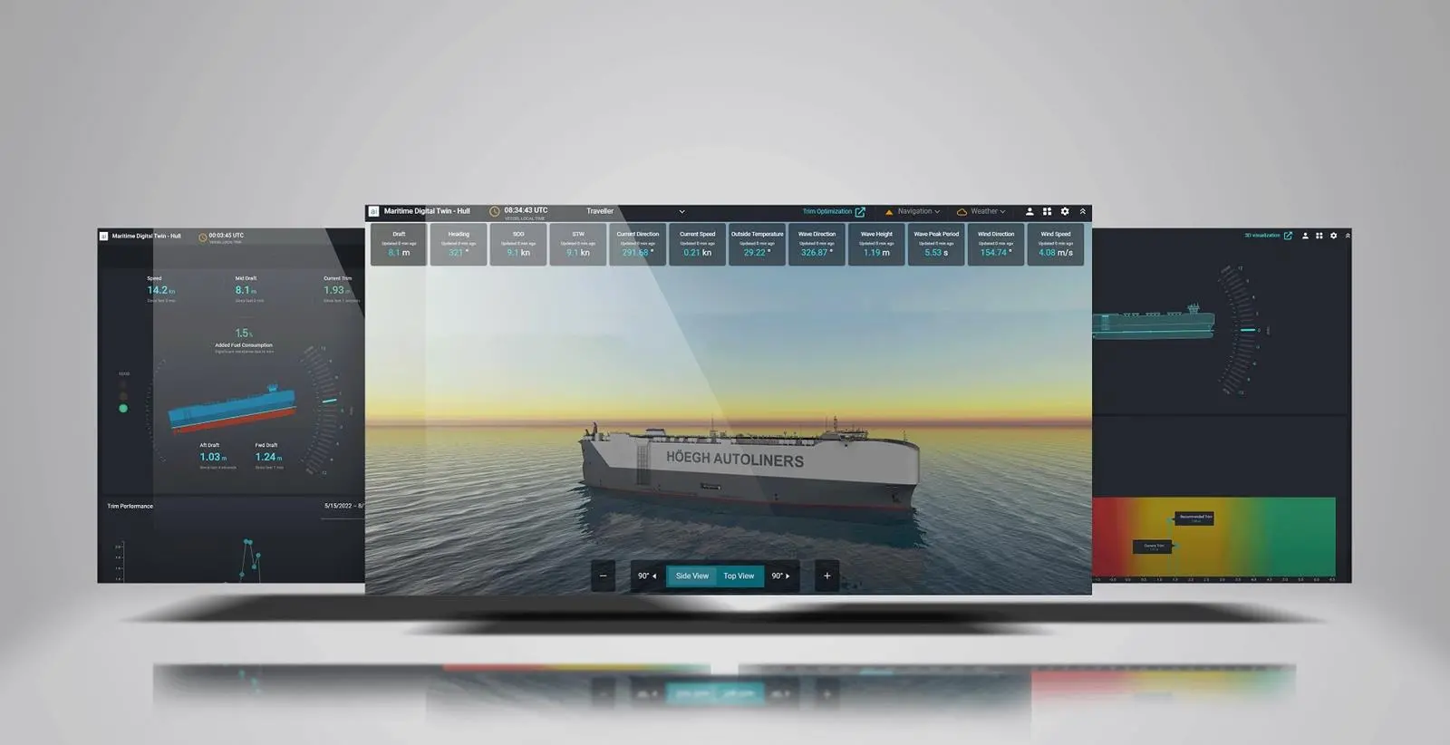 Höegh Autoliners is the first pilot customer for Kongsberg Digital (KDI)’s maritime digital twin