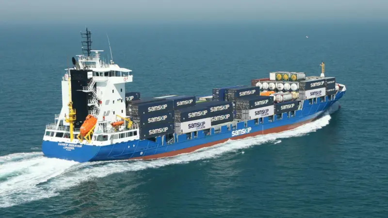 The Samskip Endeavour is one of two Samskip vessels that will be fitted with VM’s Filtree System in early 2023.