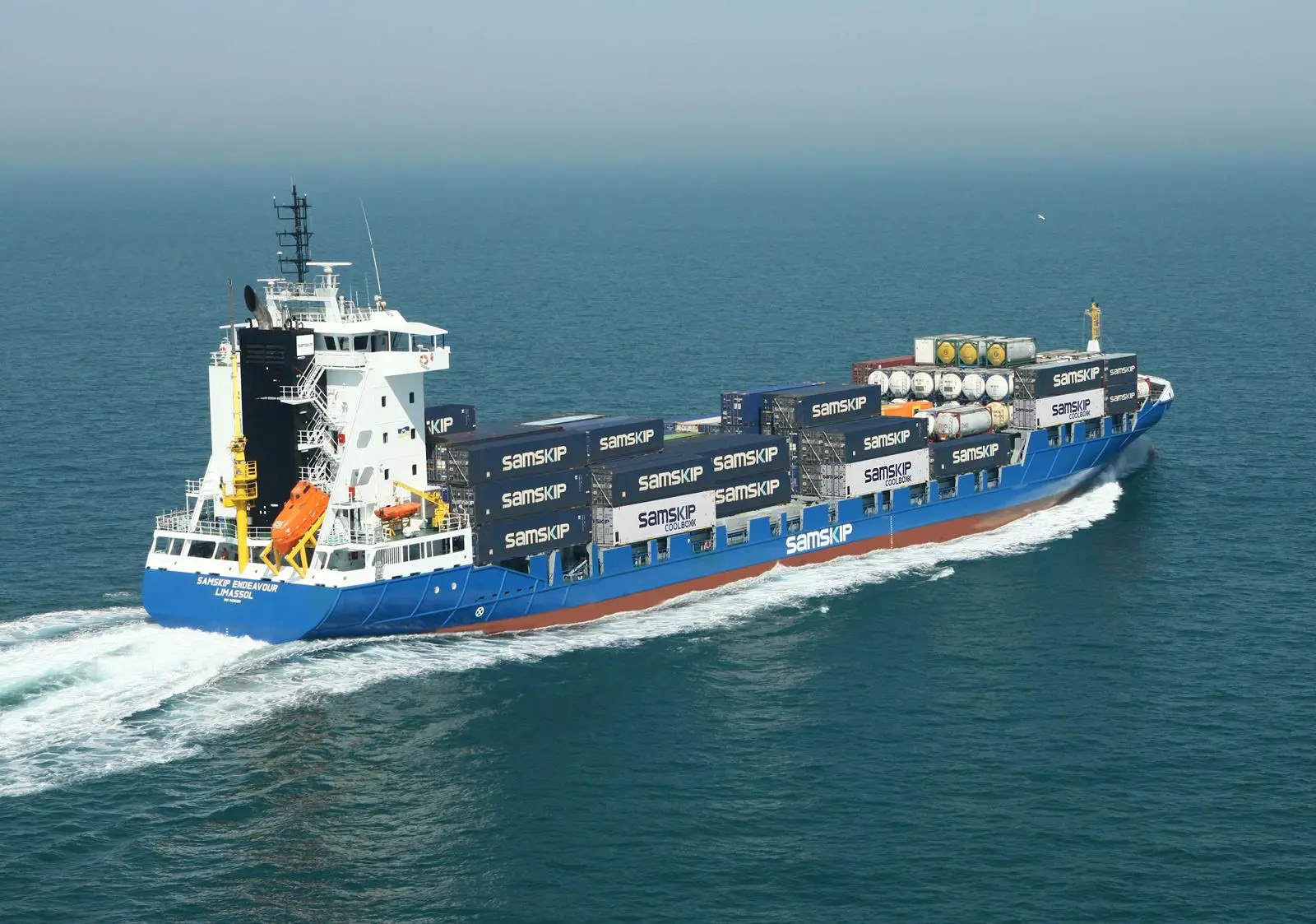 The Samskip Endeavour is one of two Samskip vessels that will be fitted with VM’s Filtree System in early 2023.