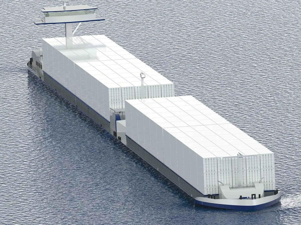 DMC will supply FLEX Tunnels, complete rudder systems and Rotor Manoeuvring Systems (RMS) for two new pusher-barge combinations