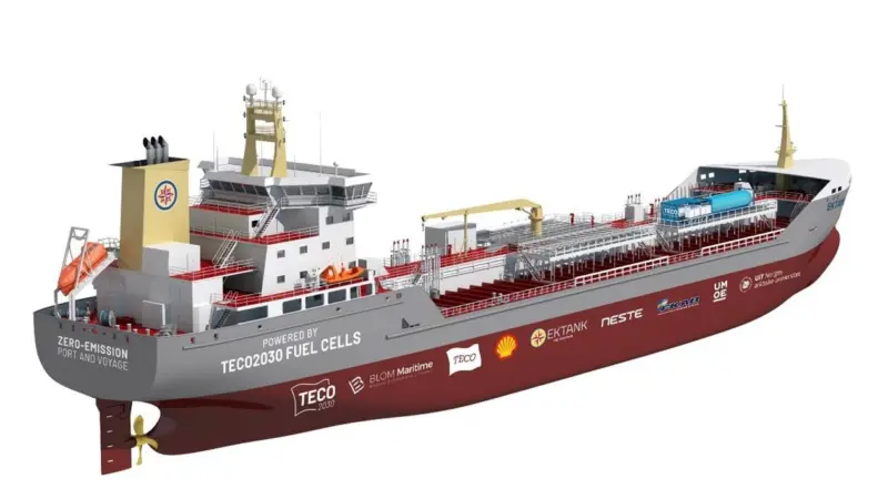 TECO 2030 and its partners expect a hydrogen fuel cell retrofit project will start up in February 2023.