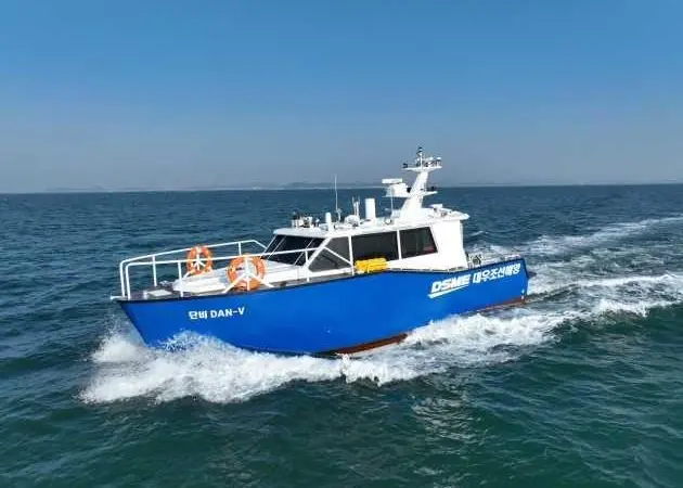 DSME has completed a two-day test of its autonomous navigation system onboard the test ship, DAN-V.
