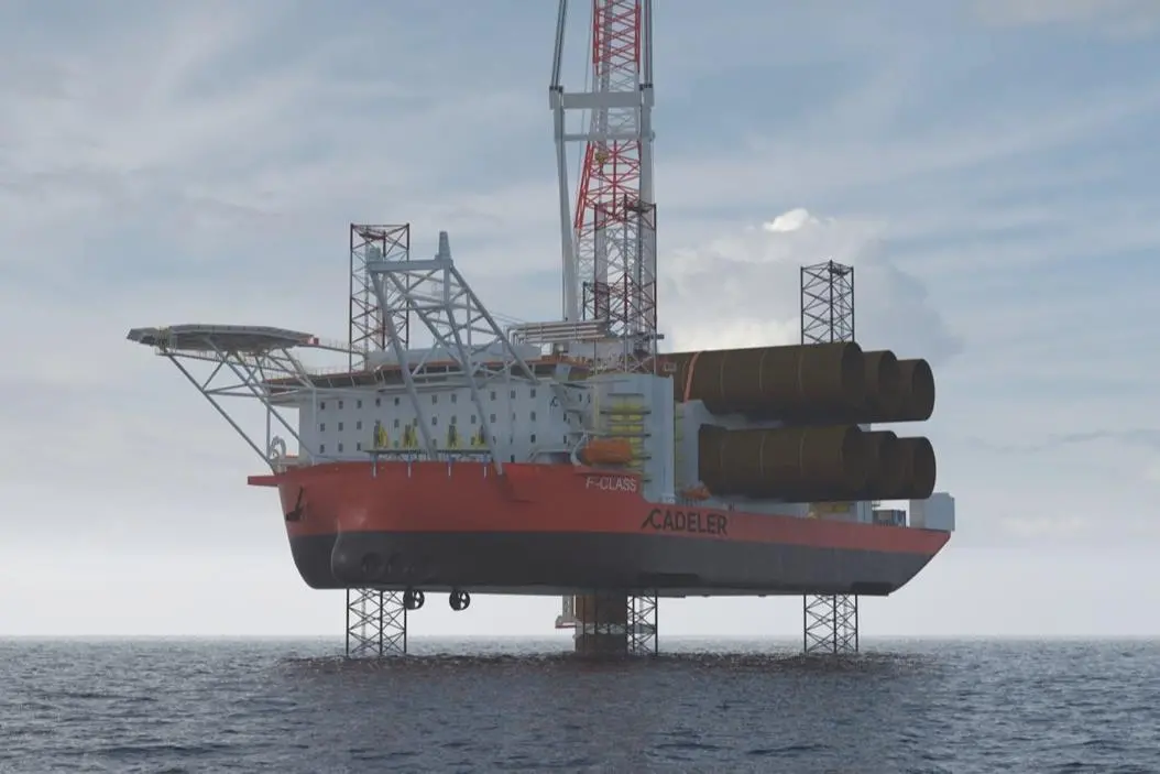 Cadeler A/S has placed an order for a second F-class jack-up wind installation vessel with COSCO Heavy Industries.