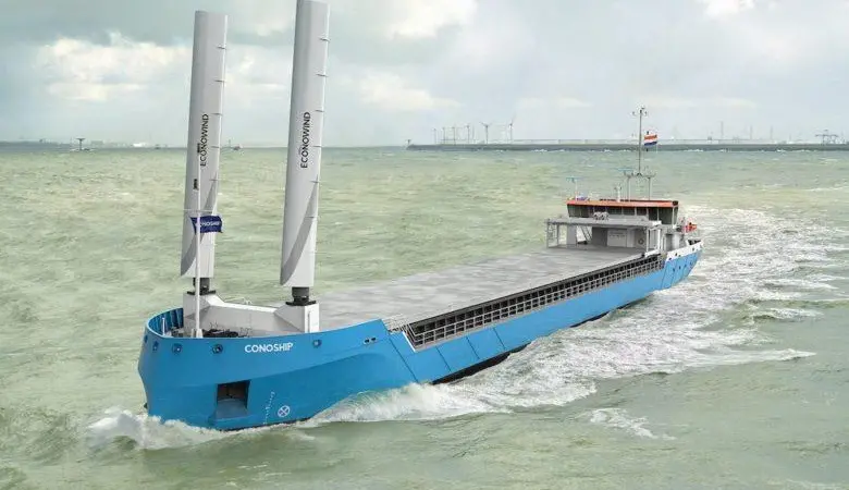 Construction of the first of Conoship's 3,600dwt coaster began in November 2022.