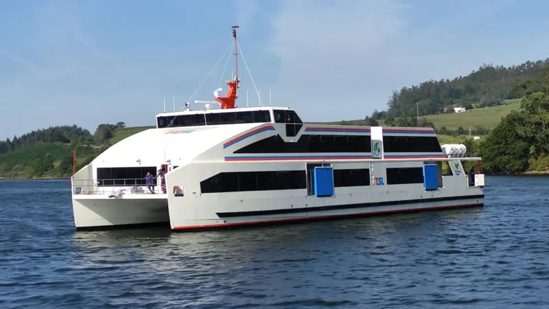 Lisbon’s debut all-electric ferry built by Astilleros Gondán