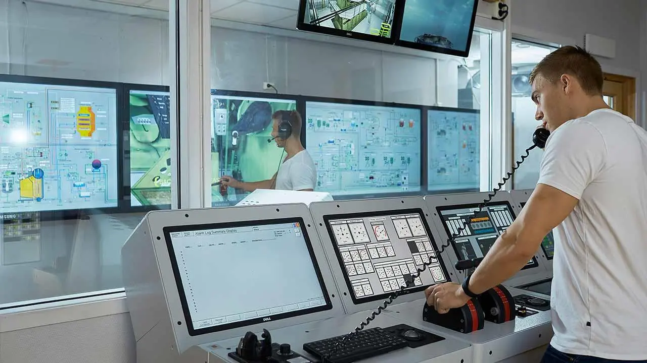 Kongsberg Digital simulator to AAMS