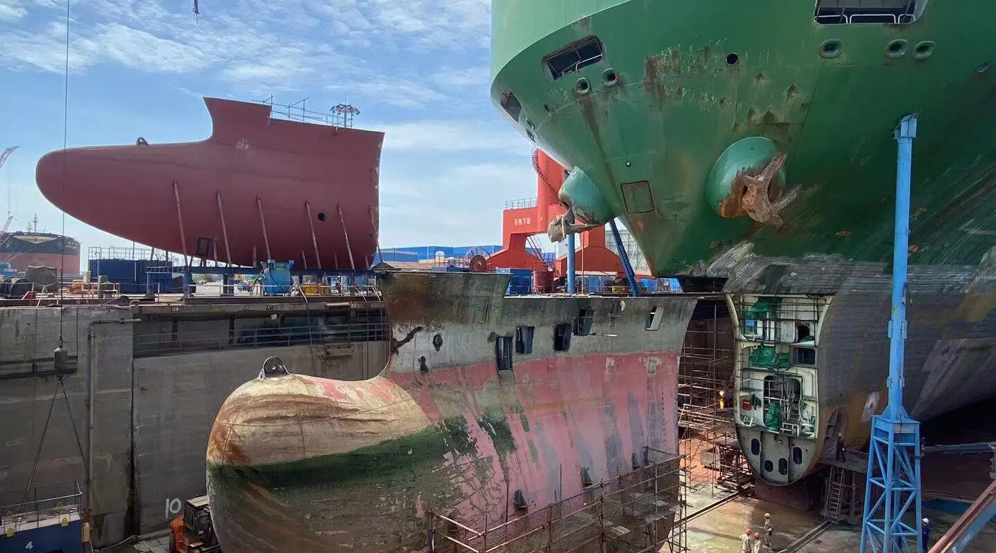 WW bulbous bow
