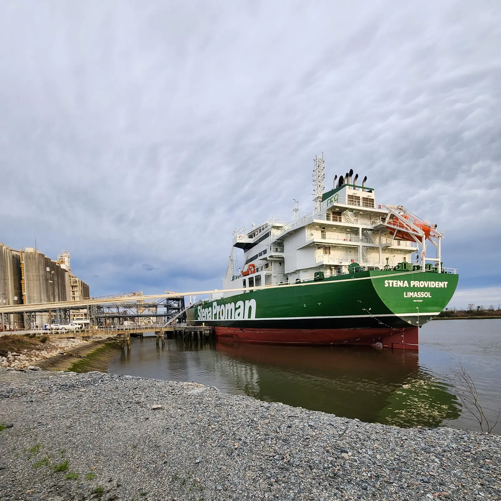 Methanol bunkering at Savannah Port