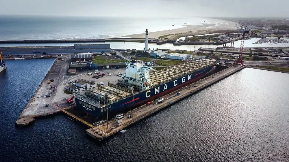 CMA CGM container ship