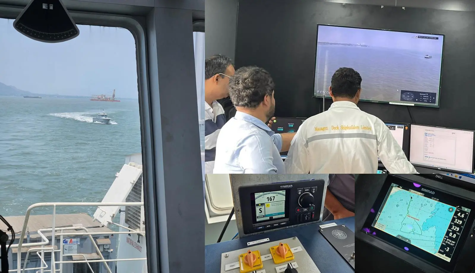 IRS has reviewed an autonomous navigation system on board an MDL tug