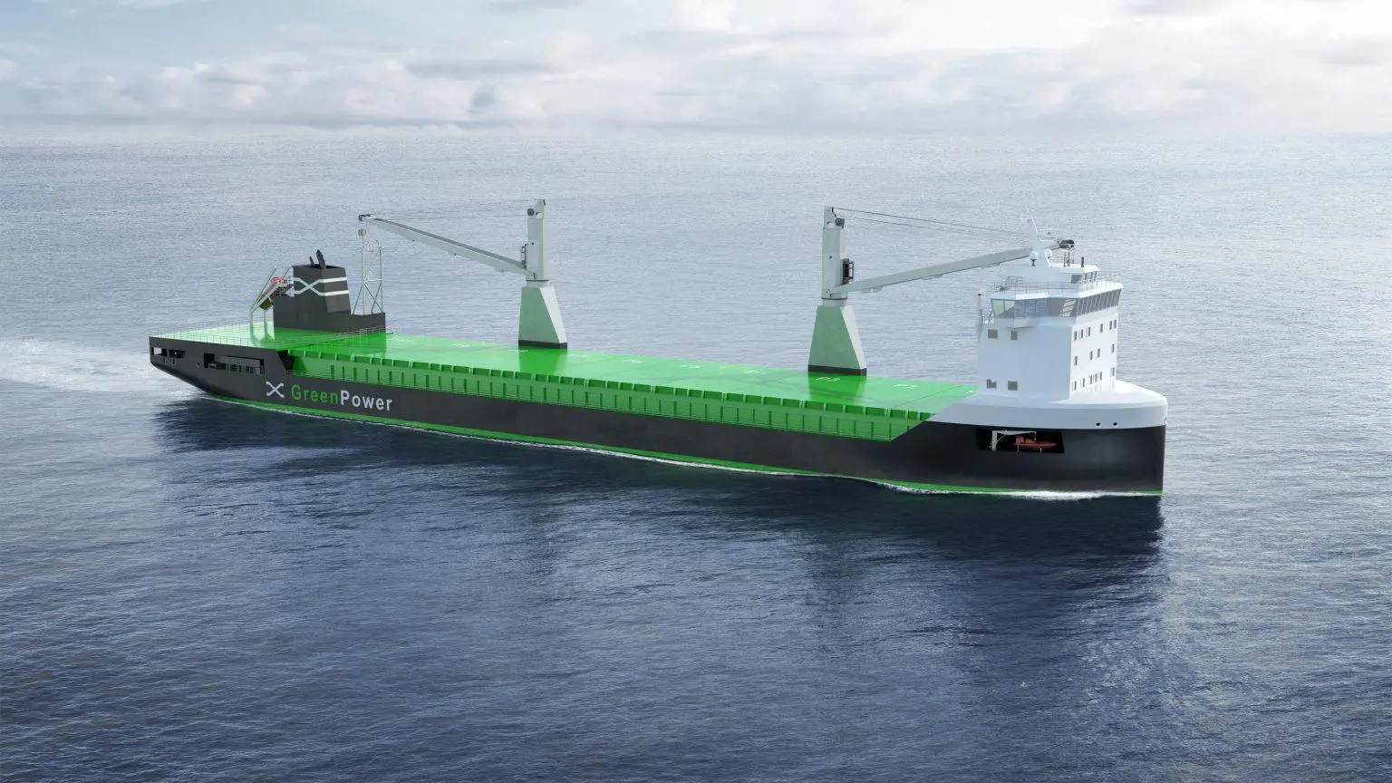 Illustration of a GreenPower vessel