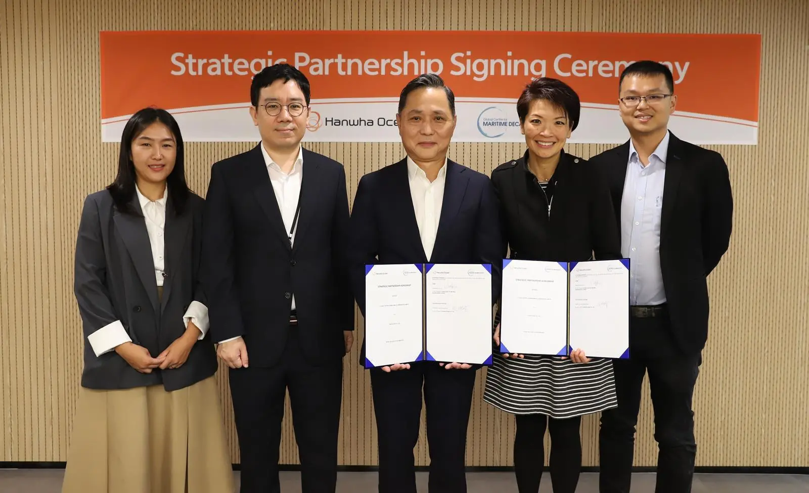 Hanwha Ocean and GCMD sign a strategic partnership agreement in Seoul