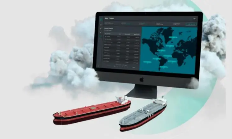 The image shows Siglar Carbon’s emissions insight platforms