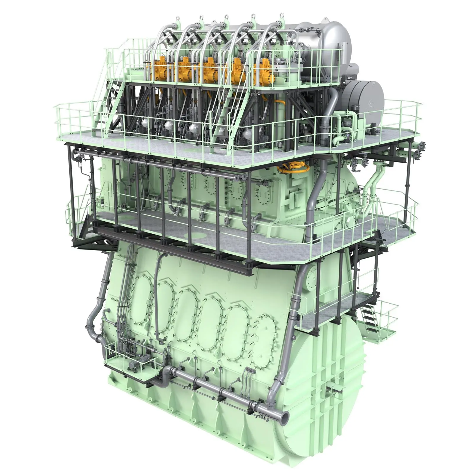 MAN ES’ ME-GI engine