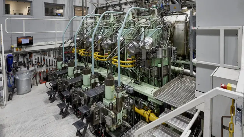 Two-Stroke Ammonia test engine