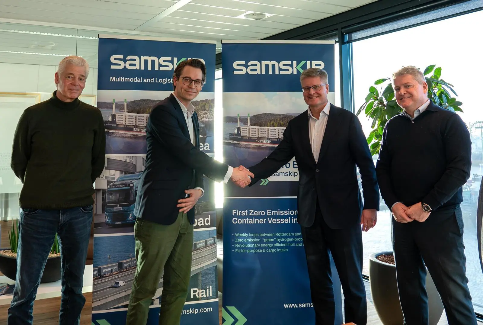 eCap Marine signs hydrogen contract with Samskip