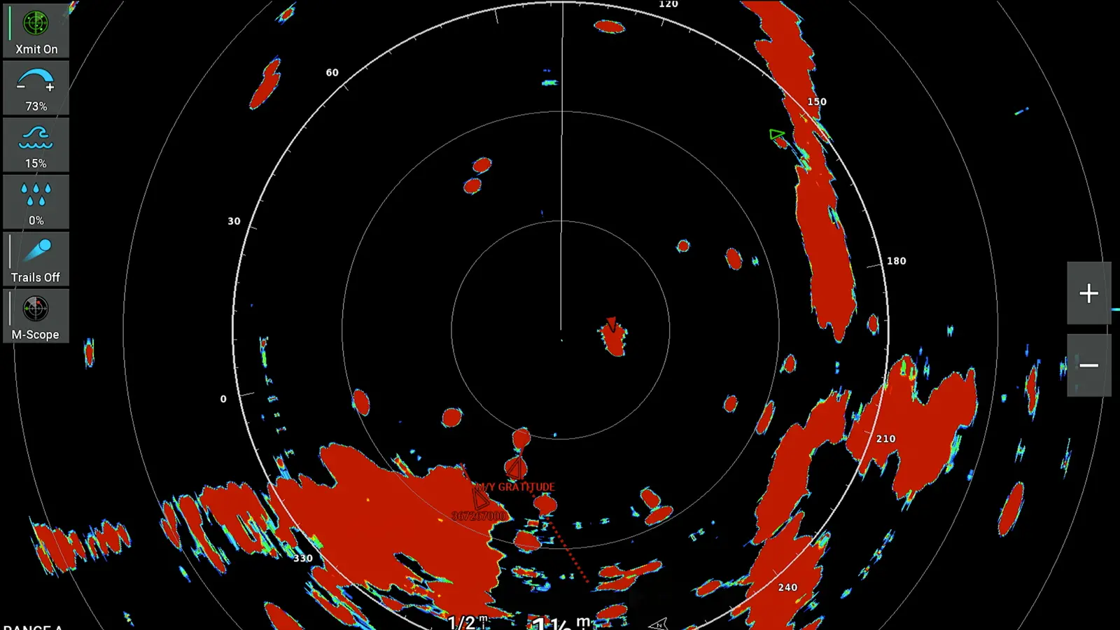 traditional Radar display