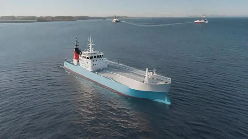 H2 fuelled ship