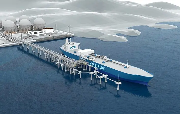 LCO2 carrier from Mitsubishi Heavy Industries