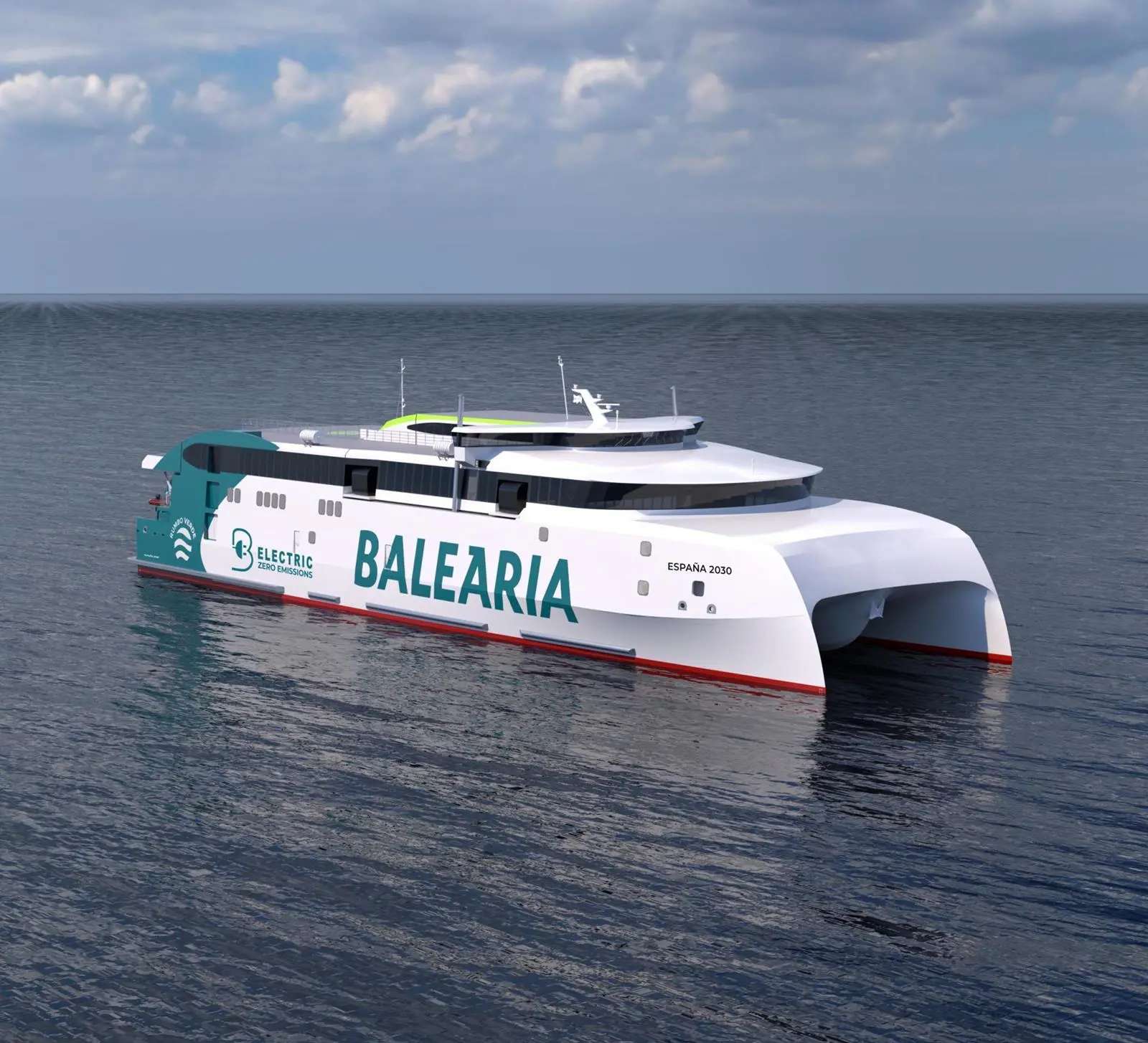 mtu on-board power generator for Balearia