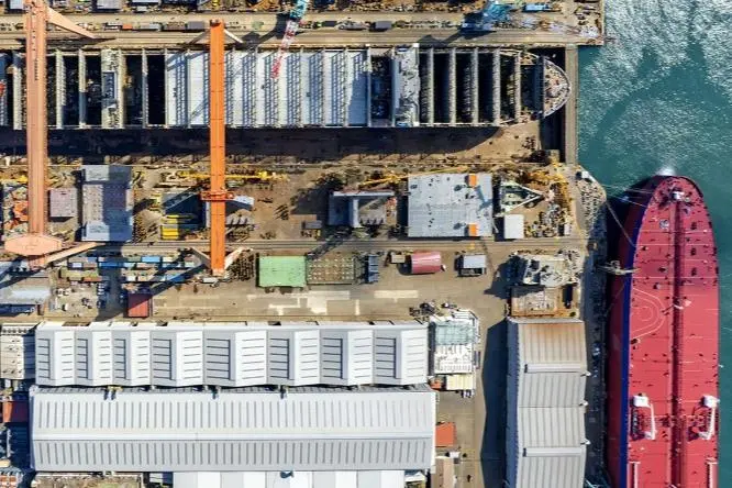HD Hyundai Heavy Industries’ Ulsan Shipyard