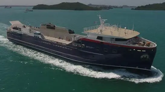 Seatransport 73m SLV was used as the trial platform for the MMR concept.
