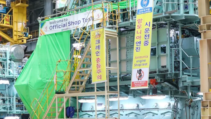 everllence dual-fuel ammonia engine