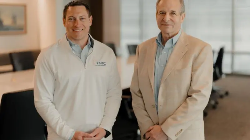 (l-r) Vince Kuchar, president, RMC Global and David Wechsler, president and CEO, ABS Group