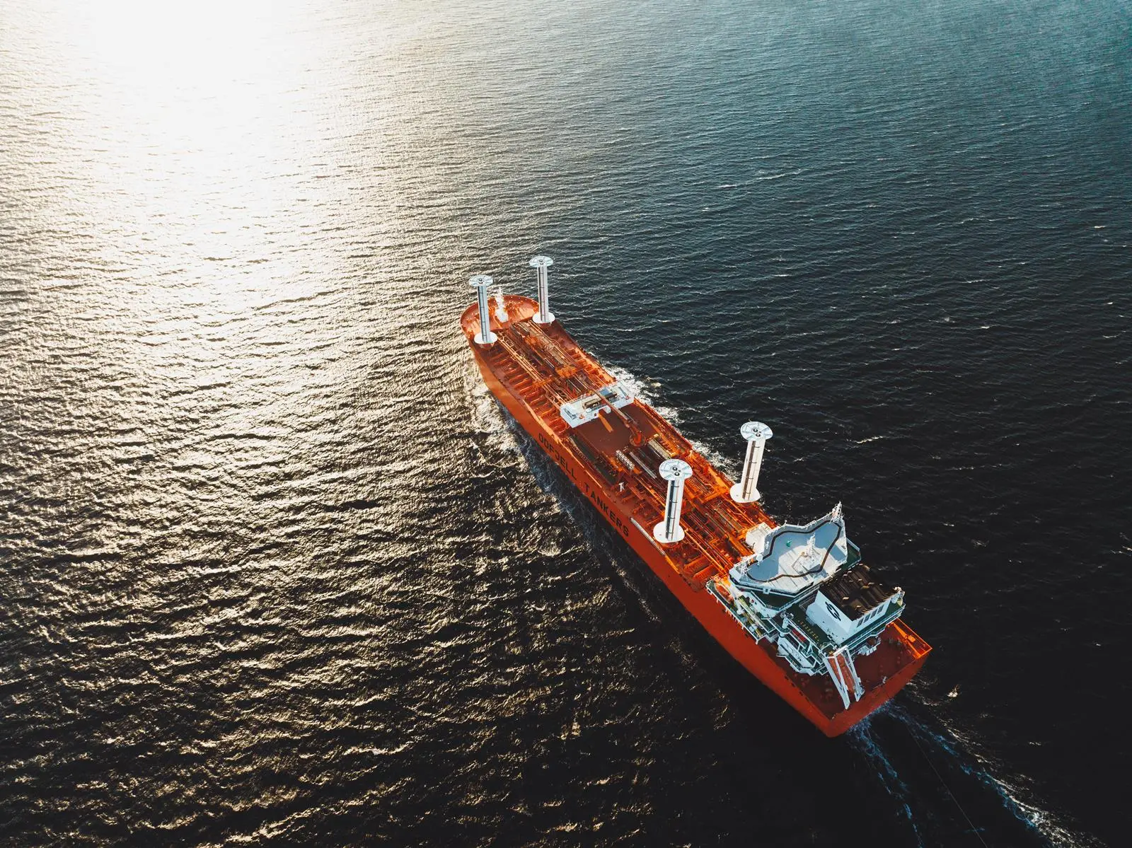 Bow Olympus at Mongstad bird view