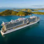 A Carnival cruise ship